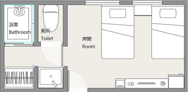 合綠の宿 203 Osaka Exteriör bild